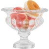 Clayre & Eef 6GL5032 Vaso in vetro trasparente Ø 13x11 cm Decorazione elegante