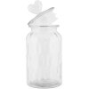 Vasetto Clayre & Eef con coperchio a cuore Ø 11x24 cm stile country