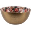 Clayre & Eef 65882 Candeliere oro 14 cm design romantico in ferro
