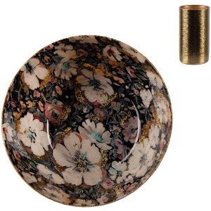 Clayre & Eef 65883 Candeliere oro 11 cm floreale in...