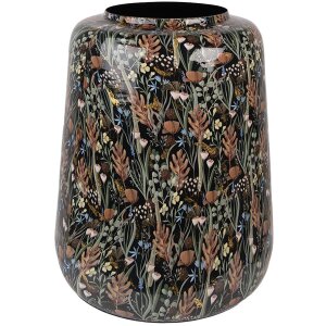 Clayre & Eef 65886 Vaso decorativo in ferro nero...