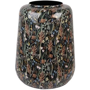 Clayre & Eef 65886 Vaso decorativo in ferro nero...