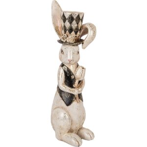 Clayre & Eef figurina decorativa di coniglio vintage...