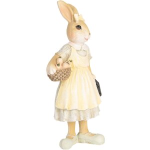 Clayre & Eef 6PR5455 Coniglio decorativo beige giallo...