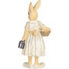 Clayre & Eef 6PR5455 Coniglio decorativo beige giallo 8x5x15 cm Decorazione pasquale