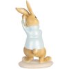 Clayre & Eef Coniglio decorativo in stile country blu 9x7x15 cm