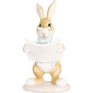 Coniglio decorativo Clayre & Eef Figurina di Pasqua...