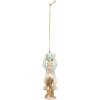 Clayre & Eef 6PR5711 Decorazione pendente coniglio 4x4x10 cm