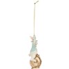 Clayre & Eef 6PR5711 Decorazione pendente coniglio 4x4x10 cm