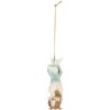 Clayre & Eef 6PR5711 Decorazione pendente coniglio 4x4x10 cm