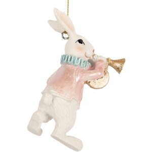 Clayre & Eef 6PR5713 Decorazione Ciondolo Coniglio...