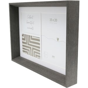 Deknudt S68YH2 Cornice in legno per 3 immagini 2 foto 10x15, 1 foto 15x20 cm