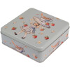 Clayre & Eef 6BL0139 Lattina blu 17x17x6 cm Retro Vintage