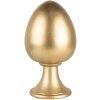 Uovo decorativo Clayre & Eef Oro Ø 14x24 cm Decorazione pasquale in poliresina