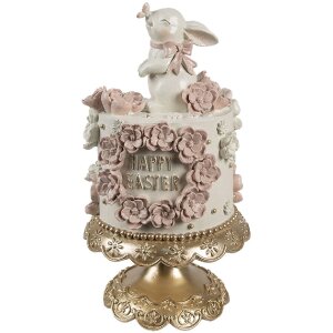 Clayre & Eef Decorazione Torta Ø 18x32 cm...