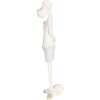 Pecora decorativa Clayre & Eef Bianco Blu 6x4x17 cm Stile Country in Poliresina