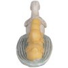 Clayre & Eef 6PR5472 Decorazione Anatre Bianco Giallo 26x6x7 cm Stile Country