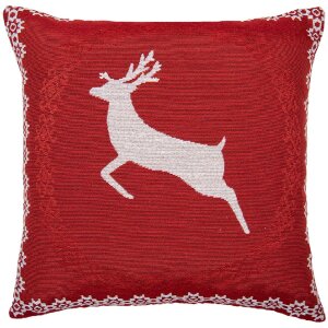 Clayre & Eef KT021.383 Copricuscino 44x44 cm Rosso...