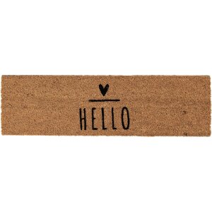 Tappeto per porta Clayre & Eef BHSMC-1 75x22x2 cm in...