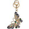 Juleeze JZKC0191 Portachiavi farfalla oro 5x1x8 cm