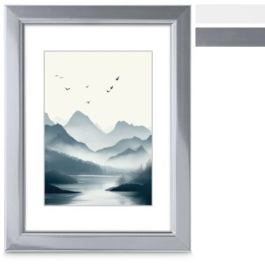 Cornice di plastica Hama Chill White Silver 10x15 cm...