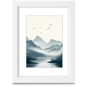 Cornice di plastica Hama Chill White Silver 10x15 cm...