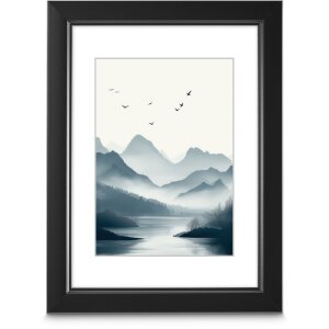 Cornice di plastica Hama Chill White Silver 10x15 cm 13x18 cm 15x20 cm 30x40 cm