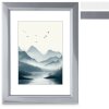 Cornice di plastica Hama Chill White Silver 10x15 cm 13x18 cm 15x20 cm 30x40 cm