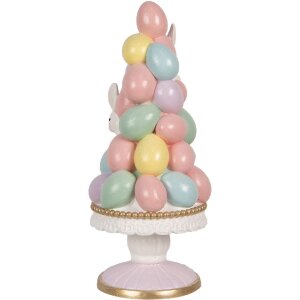 Clayre & Eef 5MG0057 Decorazione coniglio Ø 27x61 cm stile country