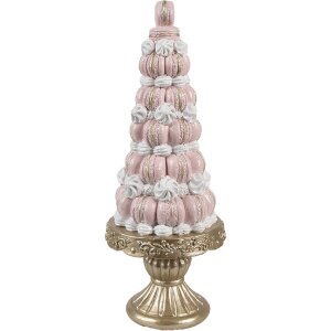 Clayre & Eef 6PR5163 Decorazione Torta Oro Rosa...