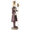 Coniglio decorativo Clayre & Eef 6PR5467 stile country in poliresina 13x12x47 cm