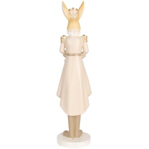Clayre & Eef 6PR5468 Decorazione coniglio Beige Oro 13x12x47 cm Stile country