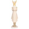 Clayre & Eef 6PR5468 Decorazione coniglio Beige Oro 13x12x47 cm Stile country