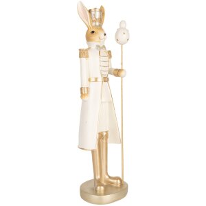 Clayre & Eef Coniglio decorativo Beige Oro 47 cm...