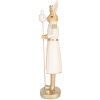 Clayre & Eef Coniglio decorativo Beige Oro 47 cm Decorazione pasquale stile country