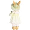 Clayre & Eef Coniglio decorativo in stile country Beige Verde 5x5x11 cm in poliresina