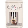 Clayre & Eef 6BL0141 Set di 2 scatole portaoggetti in ferro retrò beige