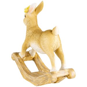 Clayre & Eef Coniglio a dondolo Figura decorativa...