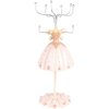 Clayre & Eef Portagioie Ø 7x19 cm Rosa Design romantico con dettagli a cuore