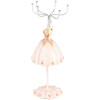 Clayre & Eef Portagioie Ø 7x19 cm Rosa Design romantico con dettagli a cuore