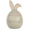 Clayre & Eef 6CE2013 Vaso di stoccaggio in ceramica verde 10x10x16 cm Stile country