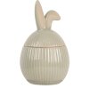 Clayre & Eef 6CE2013 Vaso di stoccaggio in ceramica verde 10x10x16 cm Stile country
