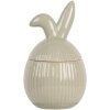 Clayre & Eef 6CE2013 Vaso di stoccaggio in ceramica verde 10x10x16 cm Stile country