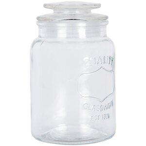 Clayre & Eef 6GL5054 Barattolo con coperchio Ø...