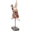 Clayre & Eef 6PR5493 Decorazione Coniglio Bianco Rosso Oro 18x7x34 cm