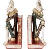 Clayre & Eef 6PR5495 Fermalibri Coniglio Bianco Rosso Oro 25x11x31 cm