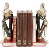 Clayre & Eef 6PR5495 Fermalibri Coniglio Bianco Rosso Oro 25x11x31 cm