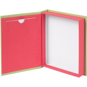 Scatola Goldbuch Bella Vista lino 19 x 14 cm finestra fotografica 4 colori