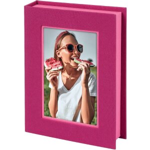 Scatola Goldbuch Bella Vista lino 19 x 14 cm finestra fotografica 4 colori