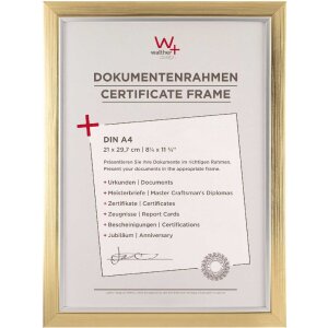Walther Beyond cornice design 21x29,7 cm champagne-oro...